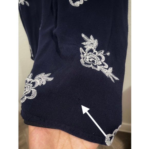 SAGE AND SADIE Scarlett Navy Blue Mini Dress - Picture 10 of 10